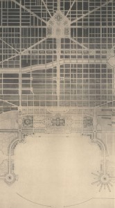 2-25-Plan of Chicago's Civic Center - Business Center - Grant Park - Yacht Harbor